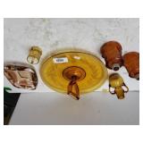 Amber Colored Glassware