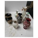 Assorted Small Flower Vases