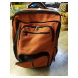 Canvas Travel Mobile Suitcase With Assorted Bags