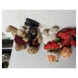 Bandana Dolls, Bears, Microscope