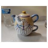 Angel Teapot And Mug