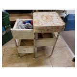 Vintage The Berry Twins Doll Changing Table And