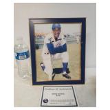 Autographed Print Of Ernie Banks W/COA - 8"×10"