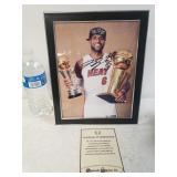 Autographed Print Of LeBron James W/COA - 8"×10"