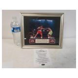 Autographed Print Of Muhammad Ali & Joe Frazier