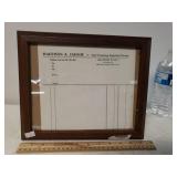 Framed Harrison & Jarboe Food Processing Plant