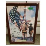 Military Signed Painting