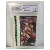 2003 LeBron James Rookie Graded Card