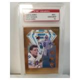 1996 Troy Aikman Gold Card Graded Card