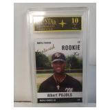 Albert Pujols Rookie Graded Card
