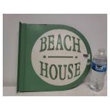 House Mountable Metal Beach House Sign