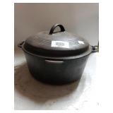 Wagner Ware Cast Iron Pot With Top