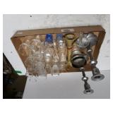 Assorted Small Glassware,  Shot Glasses & More