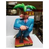 Markus Pierson Sunset Cafe Wood Statue
