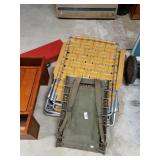 Vintage Lawn Chairs And Hunting Chair