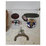 Old Medical Tag Toppers/badges