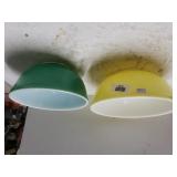 Yellow & Green Pyrex Bowls