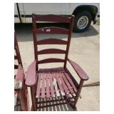 Vintage Porch Rocking Chair. Needs TLC