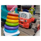 Fisher Price Stackable Toy And Ride On Car