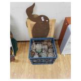Goose Cut Out Vintage Bottles And More