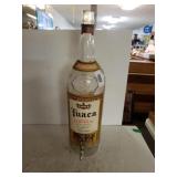Glass Tuaca Dispenser Bottle