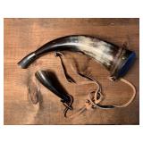 Vintage Powder Horn Very Nice