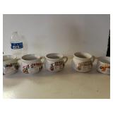 Vintage Soup Mugs