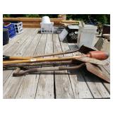 Shovels AND POST HOLE DIGGER