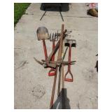 Shovels Rakes And Pickaxe