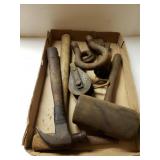 Vintage Hammer, Mallet, Pulley And More
