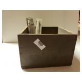 Antique Box With Contents