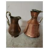 Copper Pitcher & Middle Eastern Coffee Jug