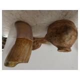 Wooden Ghee Vessel & Norse Tradesman Mug