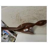 Decorative Wooden Duck Display