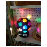 Colorful Working Disco Ball