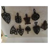 Assorted Cast Iron Trivets