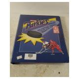 Parties Binder With Hockey Cards