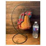 Longaberger Noel Bell With Stand
