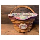 Longaberger Morning Glory With Plastic Liner With