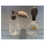 Vintage Ornate Perfume Bottles, Made in West