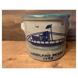 Woodland Ferry Crock Great Bay Pottery