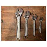 Crescent Wrenches 12"-6"