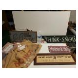 Burlap Christmas Gift Bag And Pictures