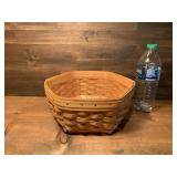 Six Sided Longaberger Basket With Liner