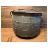Three Legged Cast Iron Cauldron