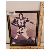 Colts Football Player Signed Photo - Framed