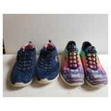 (2) Pair Ladies Pull-on Skechers- Size 8.5