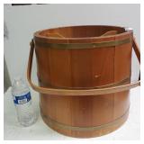 Vintage Wooden Large Magazine Holder By