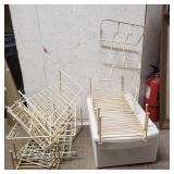 Plastic Storage Container With Shelving