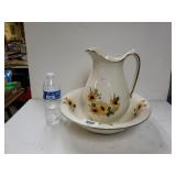 Wash Pitcher And Bowl